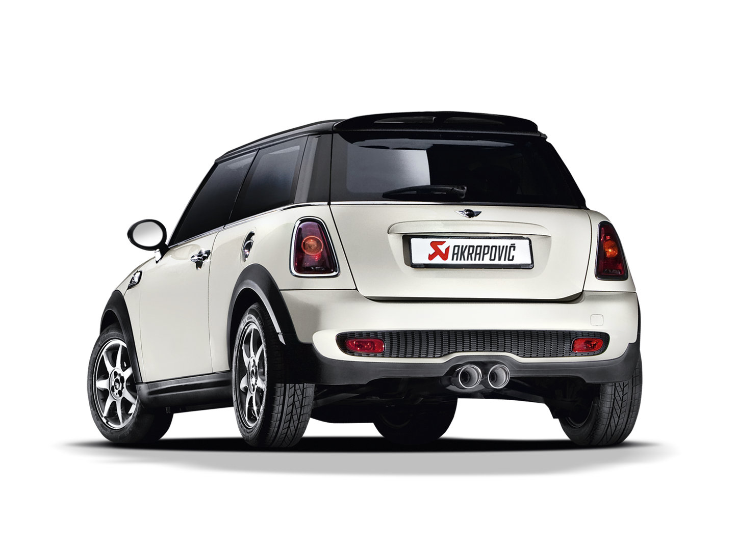 Akrapovic 07-14 MINI Cooper S (R56) / Cooper S Cabrio (R57) Evolution Line Cat Back (SS) w/ Carbon Tips