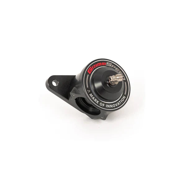 Grimmspeed V2 Bypass Valve Black For Subaru 04-21 STI GrimmSpeed