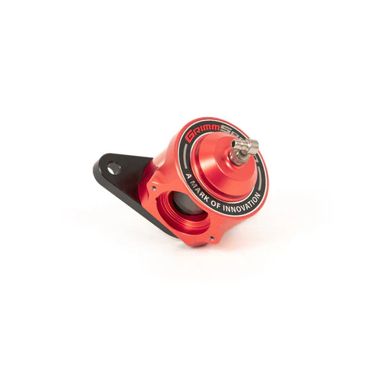 Grimmspeed V2 Bypass Valve Red For Subaru 04-21 STI GrimmSpeed