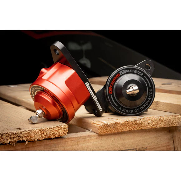Grimmspeed V2 Bypass Valve Red For Subaru 04-21 STI GrimmSpeed