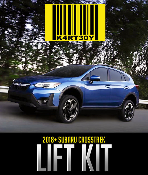 KARTBOY LIFT KIT: 2018+ SUBARU CROSSTREK