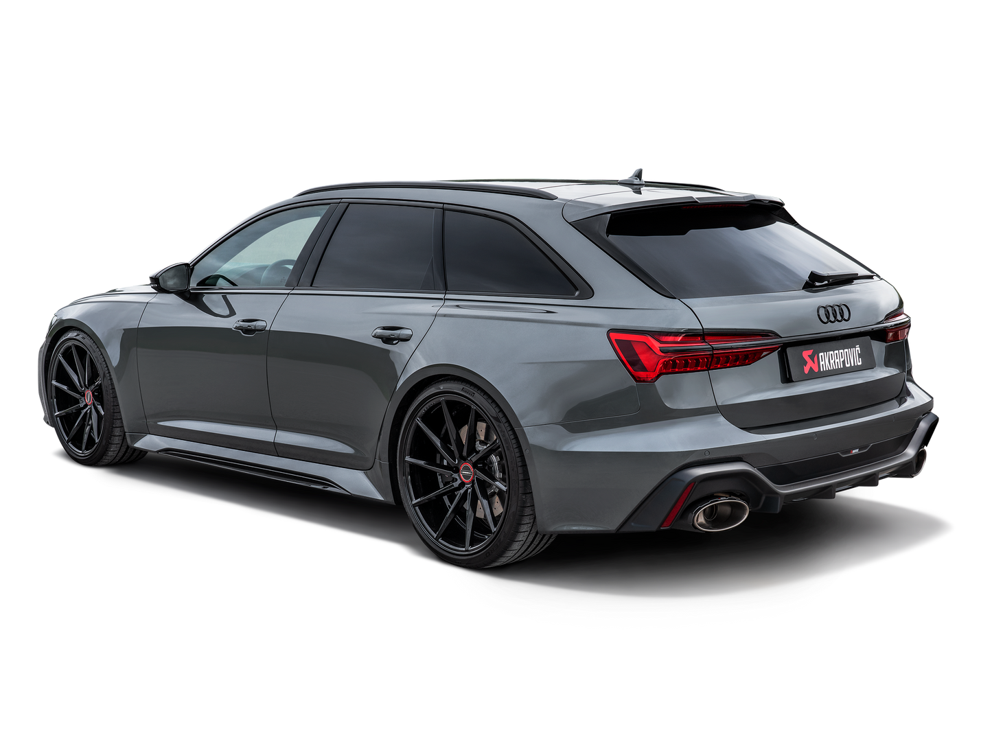 Akrapovic 2023 Audi RS6 Avant (C8) Evolution Line Cat Back (Titanium) (Req Link Pipe Set)