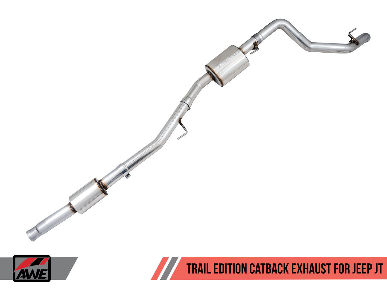 AWE Trail Edition Catback Exhaust for Jeep JT 3.6L