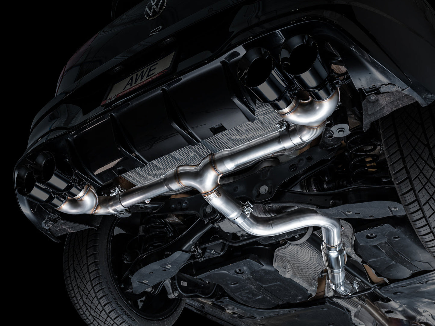 AWE EXHAUST SUITE FOR MK8 VOLKSWAGEN GOLF R