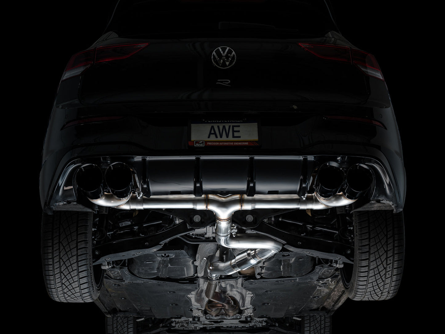 AWE EXHAUST SUITE FOR MK8 VOLKSWAGEN GOLF R