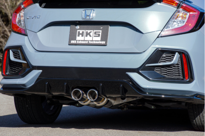 HKS HI-POWER SPEC-L2 EXHAUST SYSTEM: 2017+ HONDA CIVIC SPORT HATCHBACK