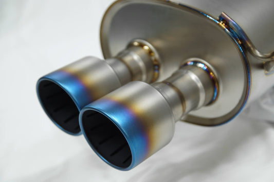 SUPER TURBO MUFFLER W-Tail Ti VAB