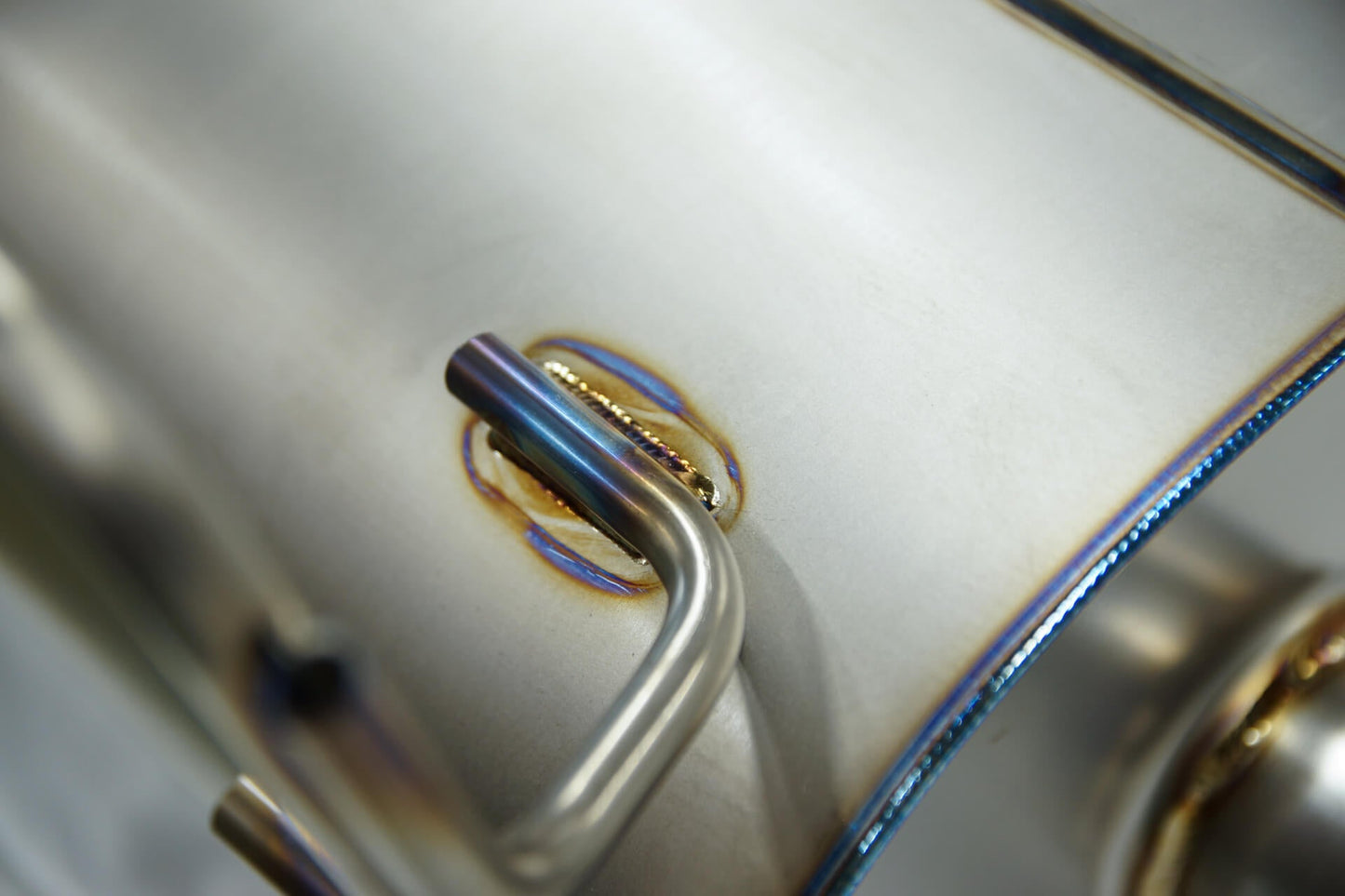 SUPER TURBO MUFFLER W-Tail Ti VAB