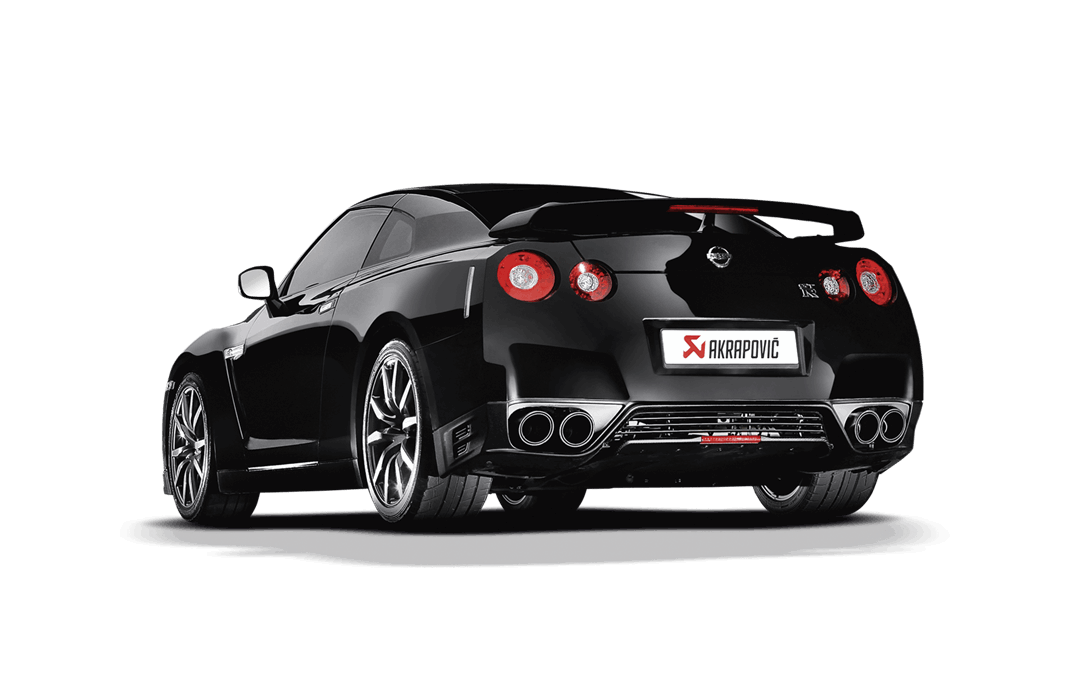 Akrapovic 08-17 Nissan GT-R Slip-On Line (Titanium) (Req. Tips)