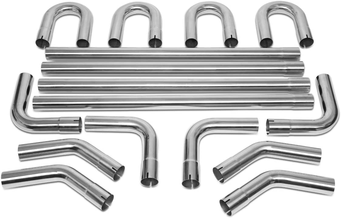 PLM Stainless Steel Exhaust Manifold Tubing Mandrel Piping Kit