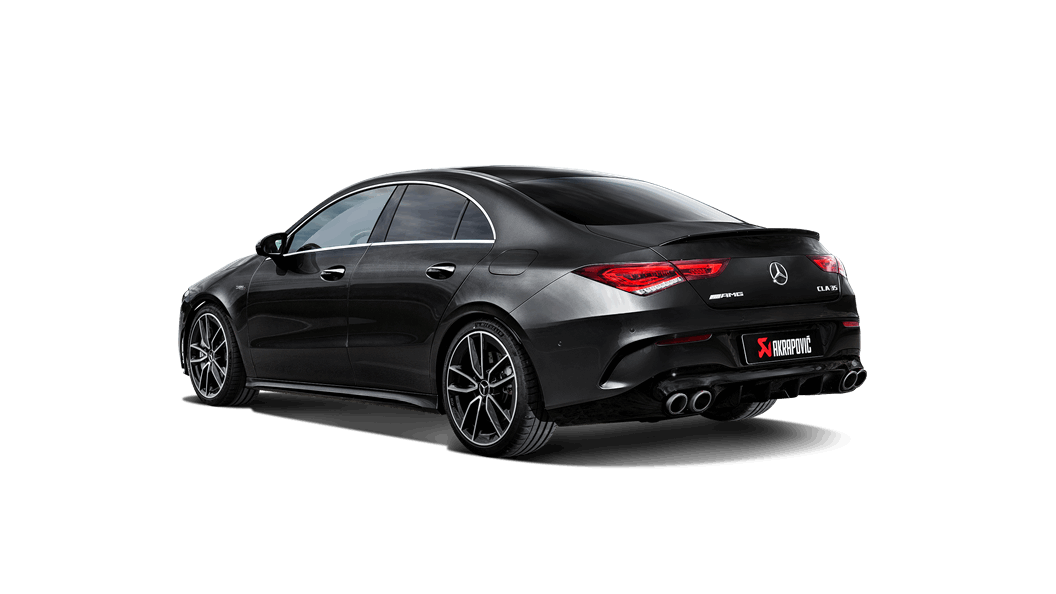 Akrapovic 2019+ Mercedes-Benz CLA35 AMG (C118/X118) Slip-On Line (Titanium) w/ Titanium Tips