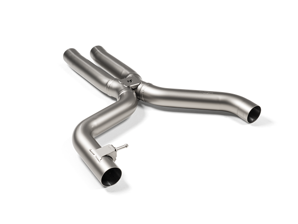 Akrapovic 2021+ BMW G87 M2, G80 M3 & G82 M4 Evolution Short Link pipe w/o Resonator (Titanium)
