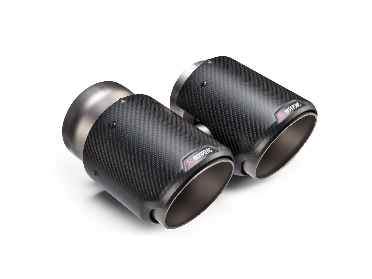 Akrapovic 2021+ BMW G87 M2, G80 M3 & G82 M4 Classic Carbon Design Tail Pipe Set