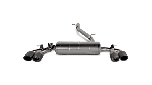 Akrapovic 2021+ Audi S3 Sedan (8Y) Evolution Line Cat Back (Titanium) w/Carbon Tips