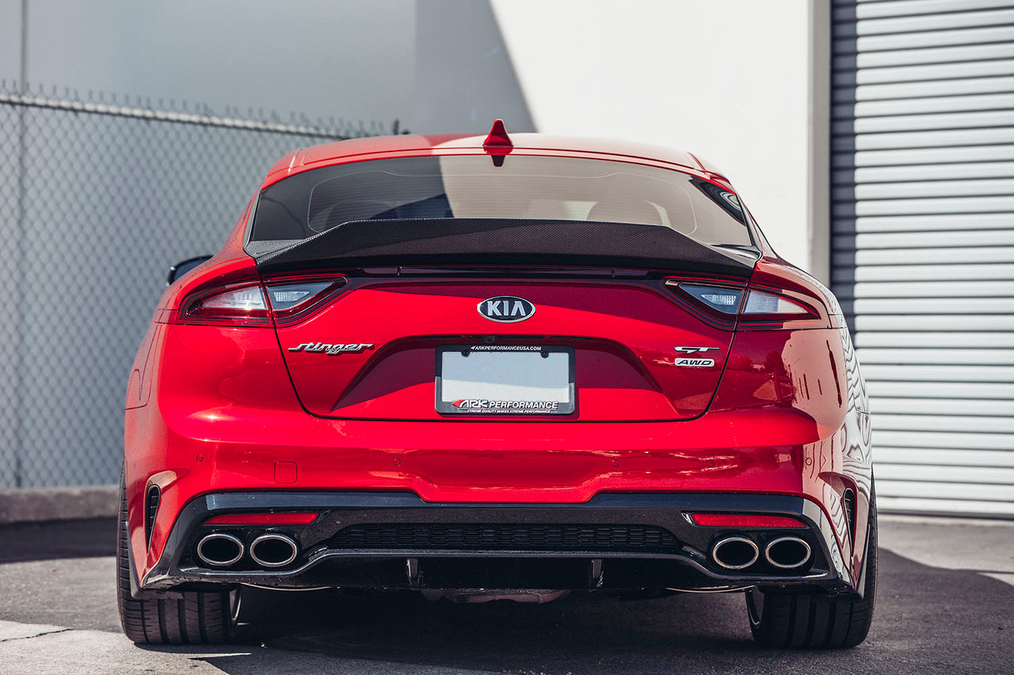 2018-2022 Kia Stinger Carbon Fiber Rear Trunk Decklid Type-C