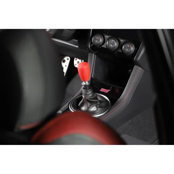 Grimmspeed Standard Shift Knob Stainless Steel Red M12x1.25 Manual For Subaru