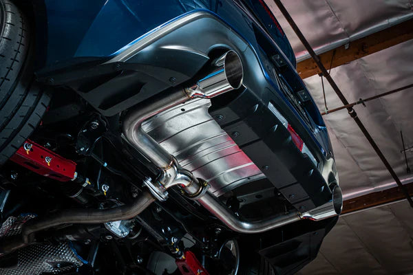 REMARK Axleback Exhaust. Toyota GR86 / Subaru BRZ 2022+. Burnt Stainless Single (4.5")