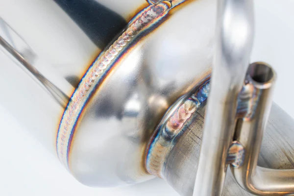 REMARK Axleback Exhaust. Nissan 370Z. Burnt Stainless Double Wall Tip