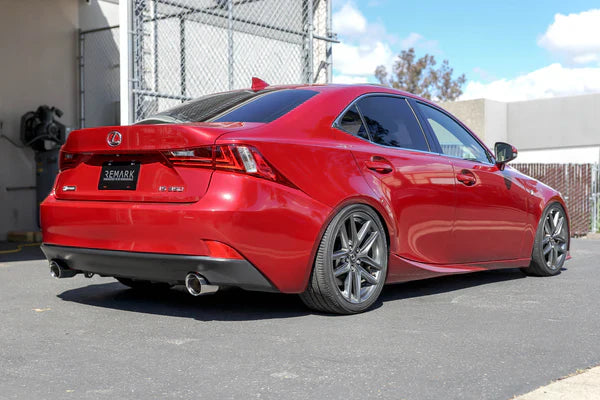 REMARK Axleback Exhaust. Lexus IS250 / IS300 / IS350 14-16. Stainless Double Wall