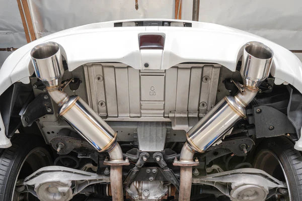 REMARK Axleback Exhaust. Nissan 370Z. Stainless Double Wall Tip