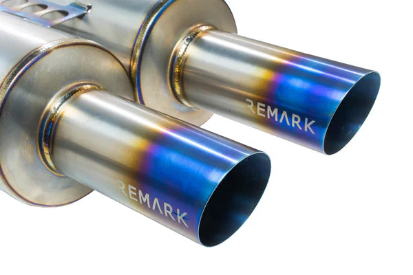 REMARK Catback Exhaust. Honda Civic Type-R (FK8) Full Titanium (Resonated)