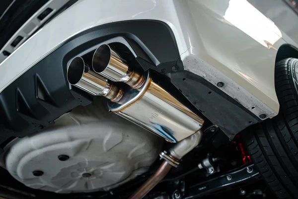 REMARK Axleback Exhaust. Subaru WRX STi VA. Stainless Single Wall Tip (Muffler Ver.)