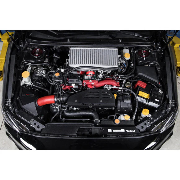 Grimmspeed Boost Control Solenoid Cover Black For Subaru 08-21 STI GrimmSpeed