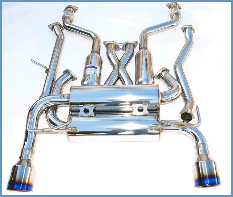 CAT-BACK EXHAUST, GEMINI Infiniti G35 Coupe 03-06