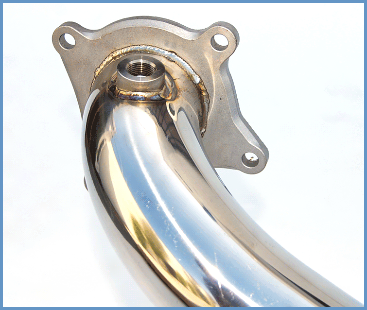 Down-Pipe with High-Flow Cat Volkswagen Golf Gen 5 MK5 GTI 05-12