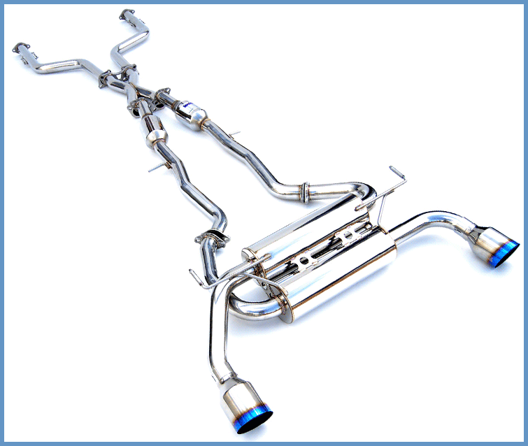 CAT-BACK EXHAUST, GEMINI Infiniti Q50 14-UP