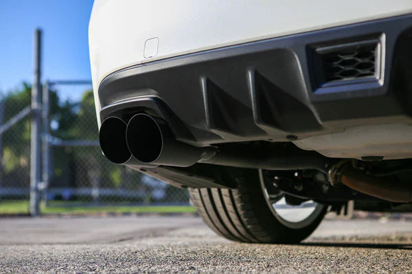 REMARK Axleback Exhaust. Subaru WRX STi VA. Stainless Single Wall Tip (4" Stealth Edition)
