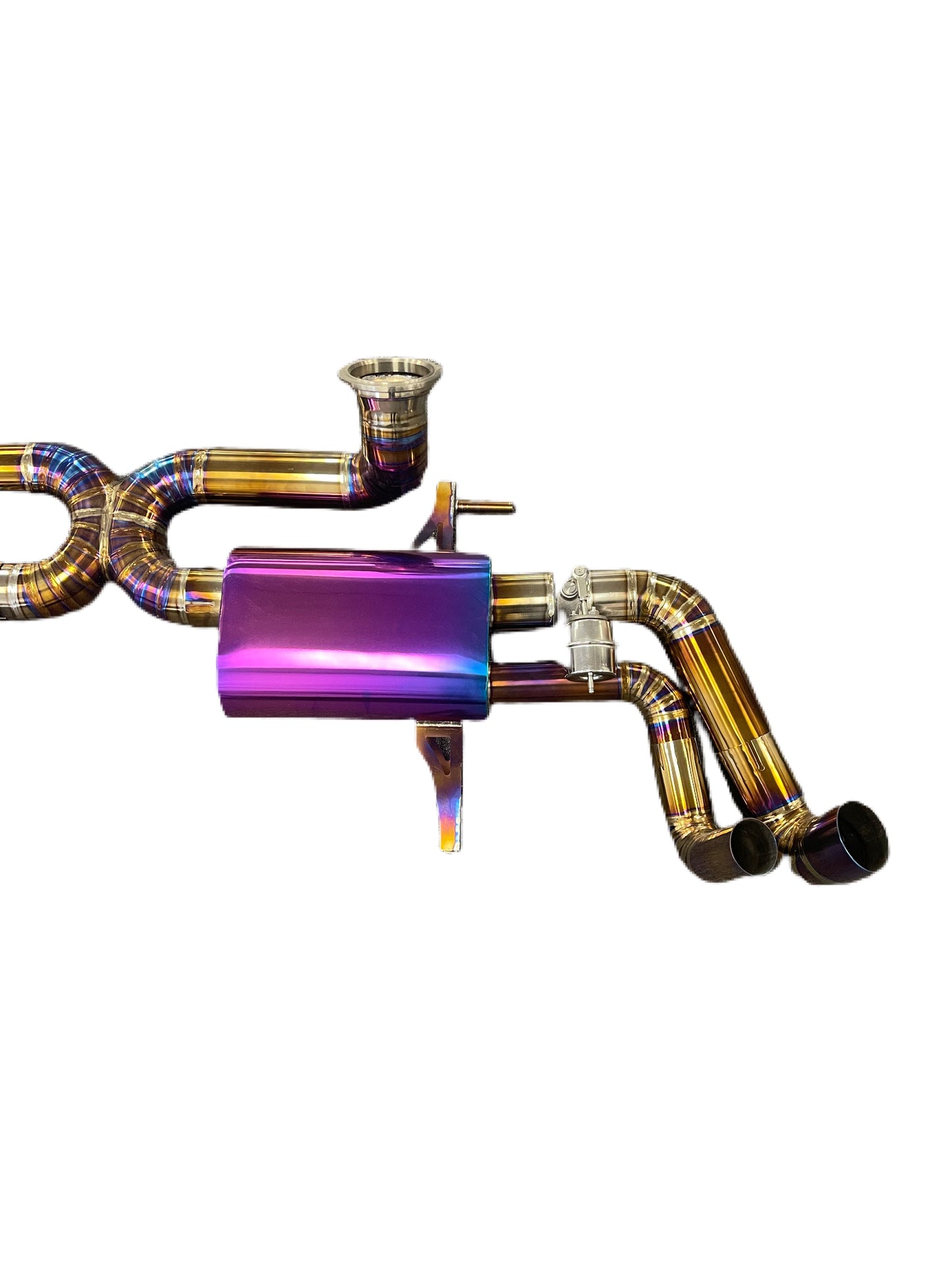 PLM Electronically Valved Titanium Exhaust - Lamborghini Huracan LP610-4