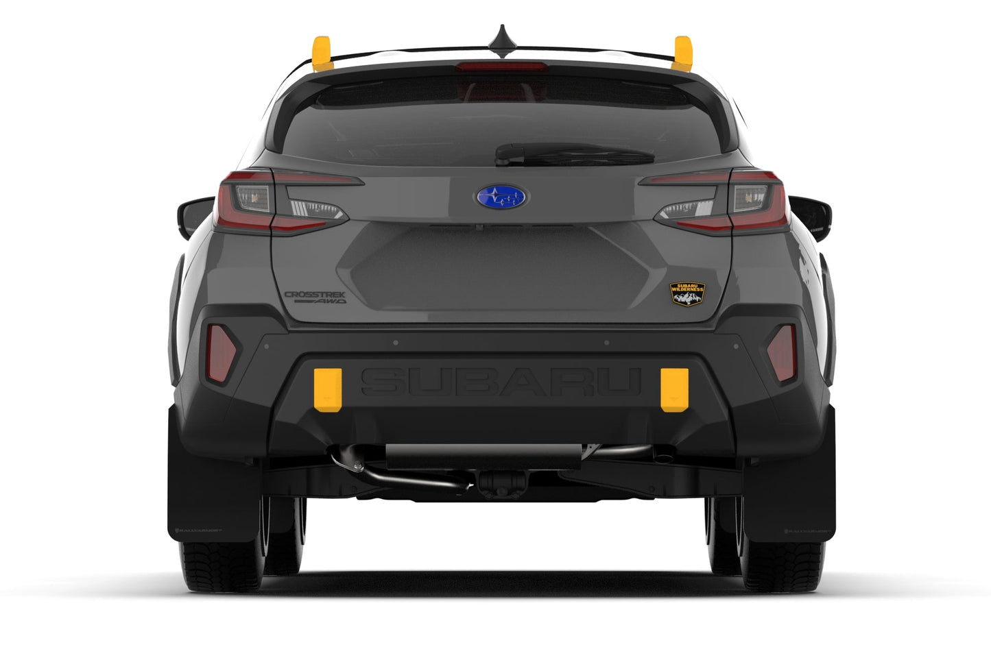 RALLY ARMOR MUD FLAPS: 2024+ SUBARU CROSSTREK WILDERNESS