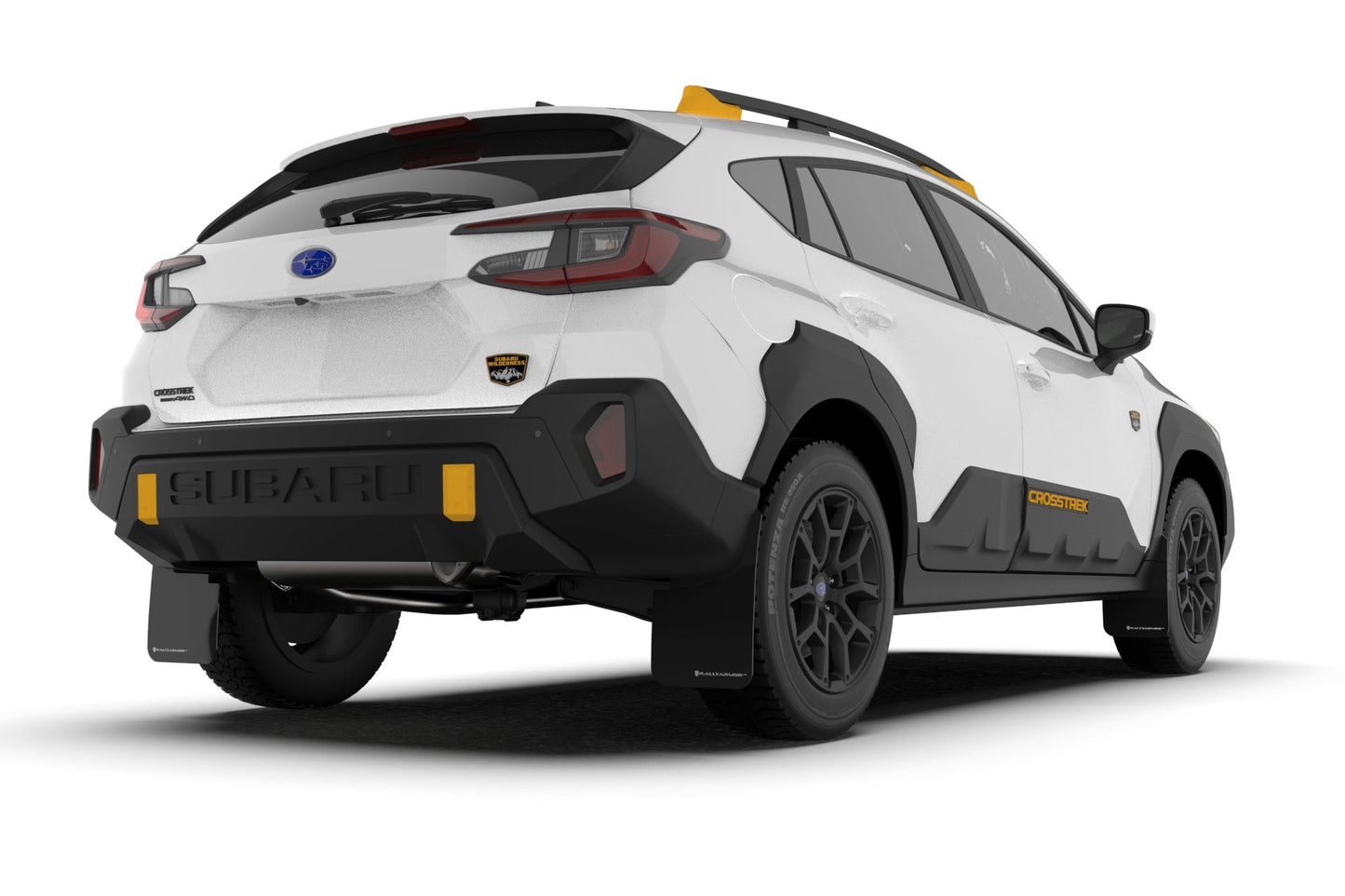RALLY ARMOR MUD FLAPS: 2024+ SUBARU CROSSTREK WILDERNESS