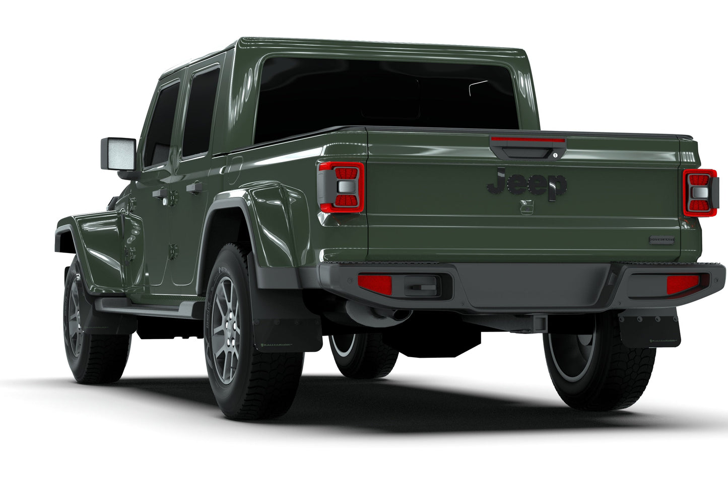 RALLY ARMOR MUD FLAPS: 2019–2022 JEEP JT GLADIATOR