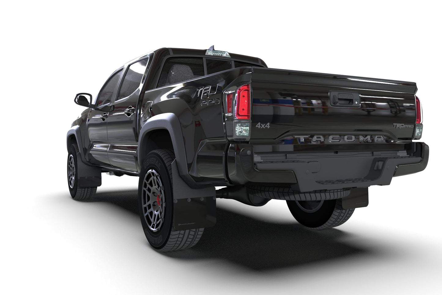 RALLY ARMOR MUD FLAPS: 2016–2023 TOYOTA TACOMA