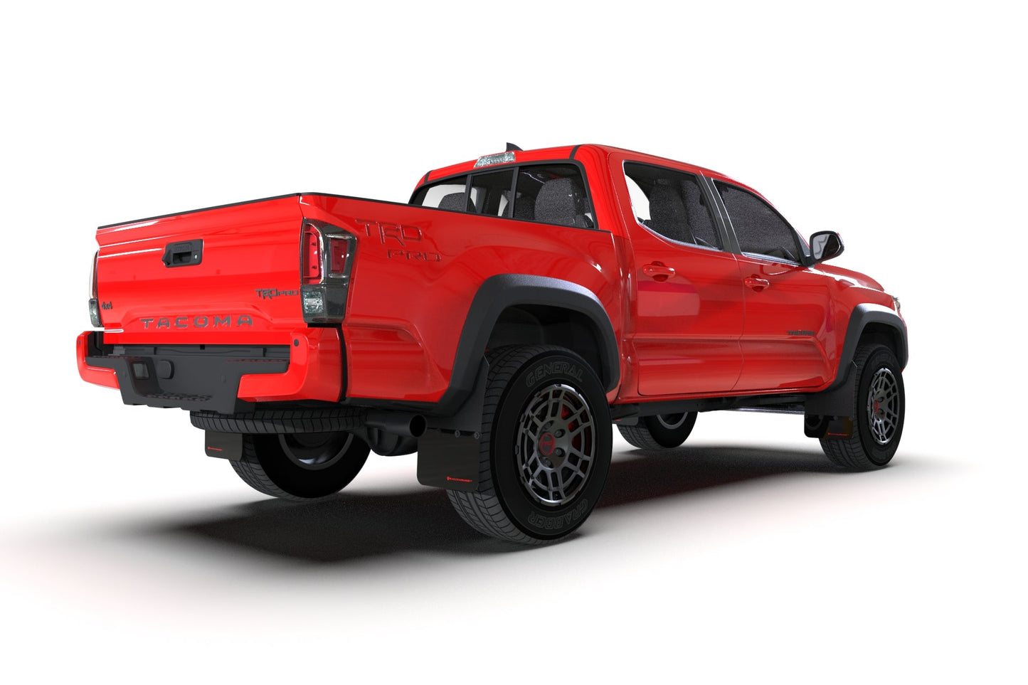 RALLY ARMOR MUD FLAPS: 2016–2023 TOYOTA TACOMA