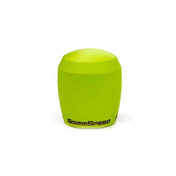 Grimmspeed Stubby Shift Knob Stainless Steel Neon Green M12x1.25 Manual For Subaru