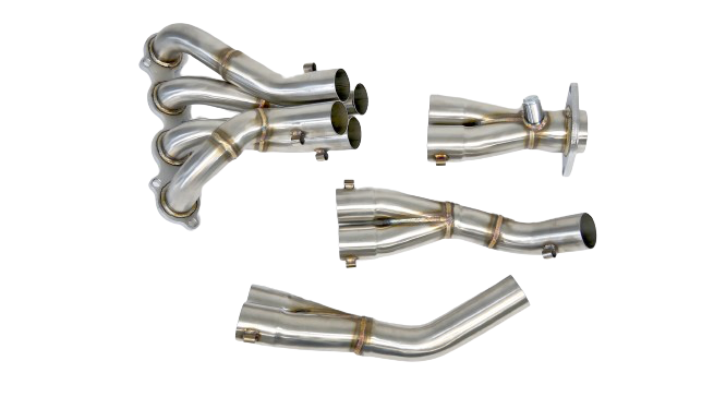 PLM Power Driven K-Series K24 K20 RSX Header with Bolt-On Catalytic Converter