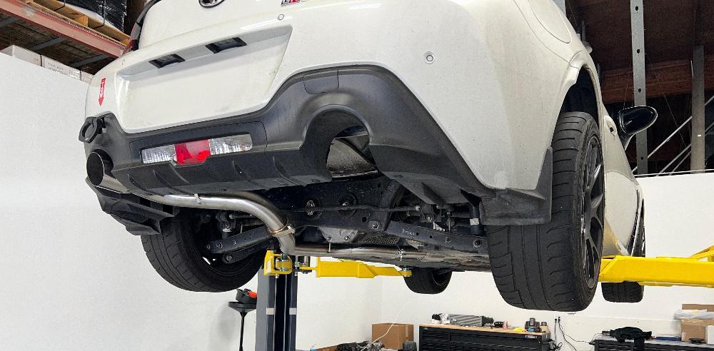 PLM Axle Back Exhaust 3" Track Pipe 2022+ BRZ GR86