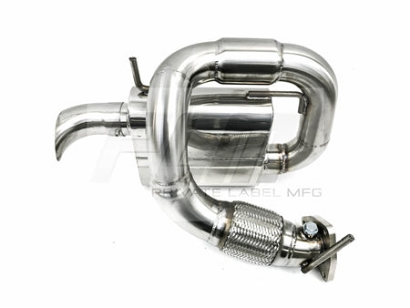 PLM Power Driven Polaris Slingshot Exhaust with Adjustable Silencers