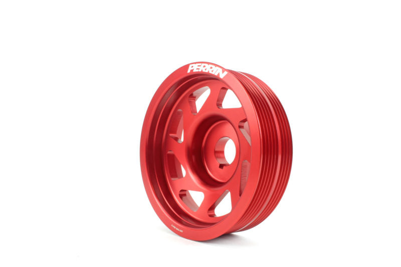 Crank Pulley For EJ Engines Red