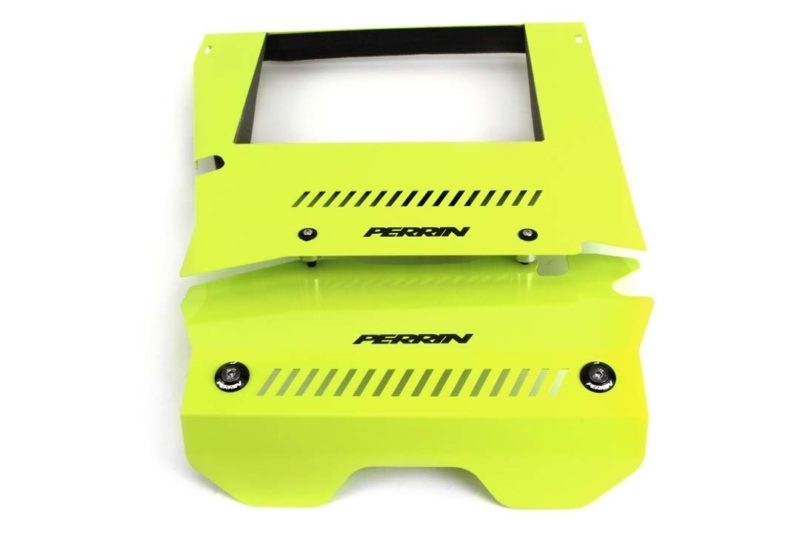 Intercooler Shroud and Belt Cover Kit 15-19 WRX Neon Yellow
