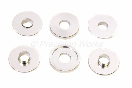 Precision Works Subframe Hard Collar Kit - Acura RSX DC5 Civic Si EP3 Civic 2001 - 2015 Front & Rear