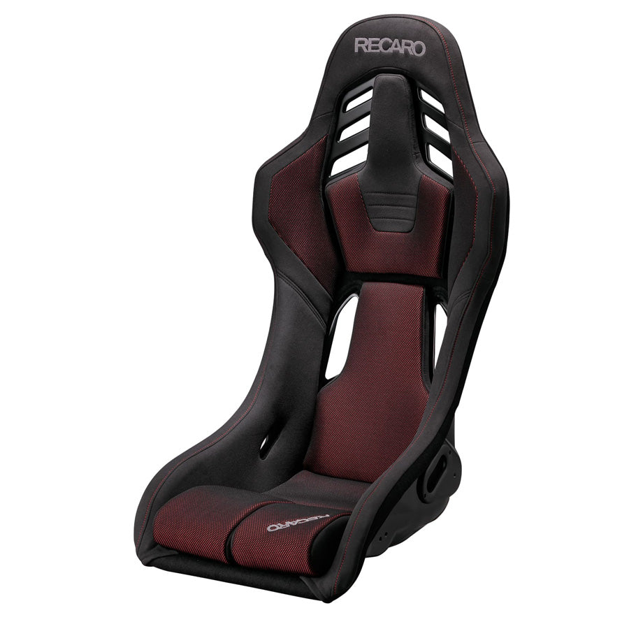 Recaro RSS BK Seat (Large / FRP) - Kamui Black / Brilliant Mesh Red