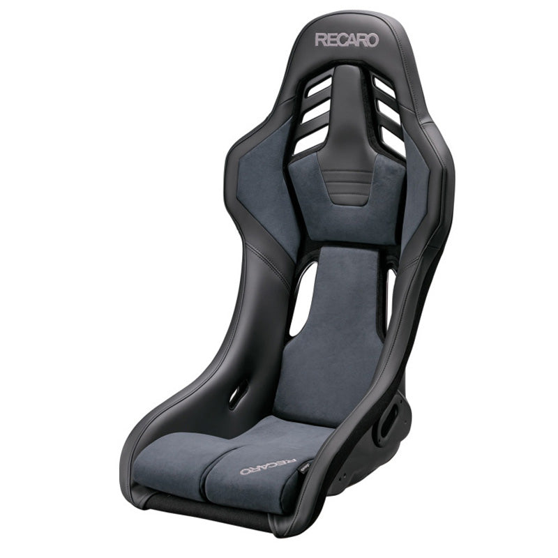 Recaro RSS UT Seat (Standard / FRP) - Artifical Leather Black / Ultra Suede Gray