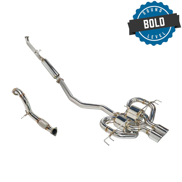 REMARK Catback Exhaust. Honda Civic Type-R (FK8) Spec II LINK LOOP Spec
