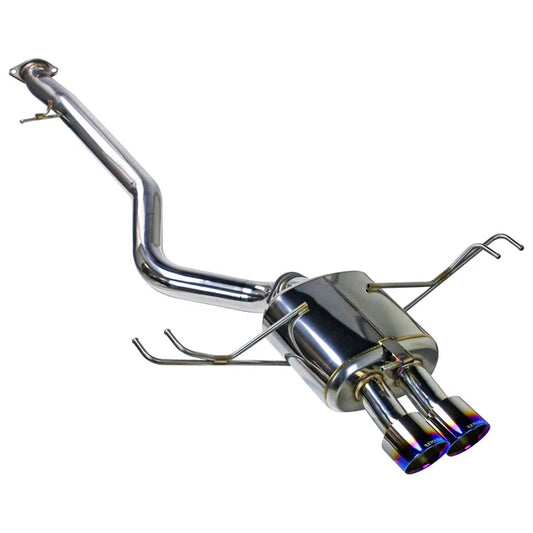 REMARK Catback Exhaust. Toyota GR Corolla. Dual Tips Center Exit. Burnt Stainles