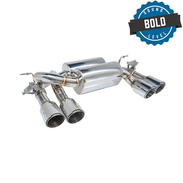 REMARK Axleback Exhaust. BMW M3 (F80) / M4 (F82/F83) - Stainless Tip Cover