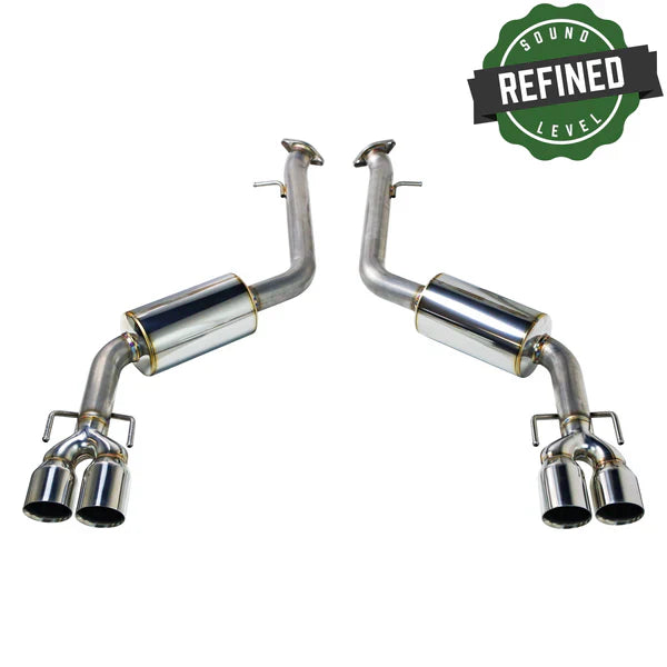 REMARK Axleback Exhaust. Lexus IS200T/ IS300/ IS350 2017-20. Stainless Double Wall